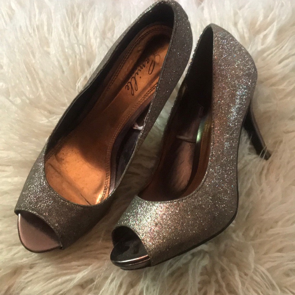 Sparkly heels